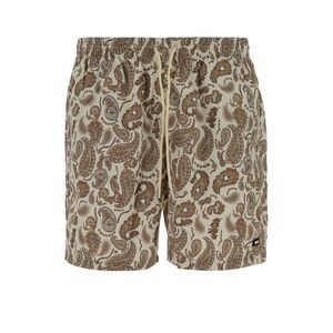 BOSS Swim Trunks with Paisley Print Men OPENWHITE Beachwear